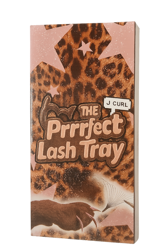 20 ROW J CURL LASH TRAY MATTE VELVET
