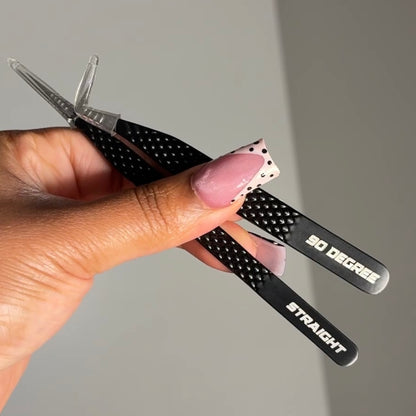 Fiber Tip Lash Tweezers